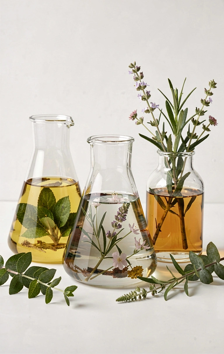 Laborforschung für Naturkosmetik